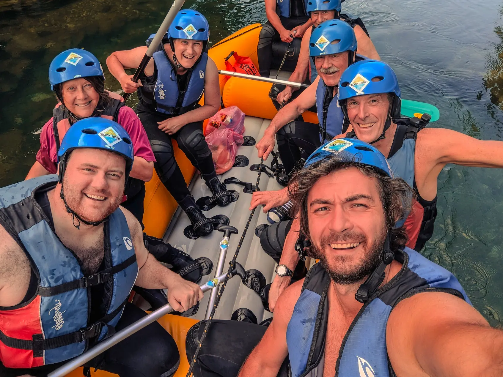 Surviving the Neretva Rafting